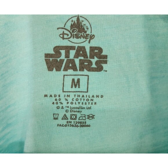 Star Wars Boba Fett T-Shirt Mandalorian Blue Men's Size M Bounty Hunter Retro - Picture 6 of 6